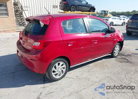 2017 Mitsubishi Mirage Se z USA, uszkodzony, nr VIN ML32A4HJ5HH020531